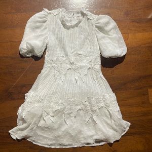 GB girls white dress